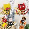 Adorable Kids Princess Shoulder Bag Cute Cat Design Fashionable And Breathable