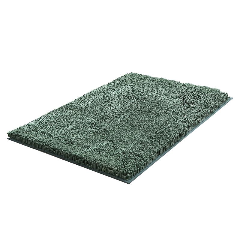Chenille Water-Absorbent Anti-Slip Bathroom Entrance Mat