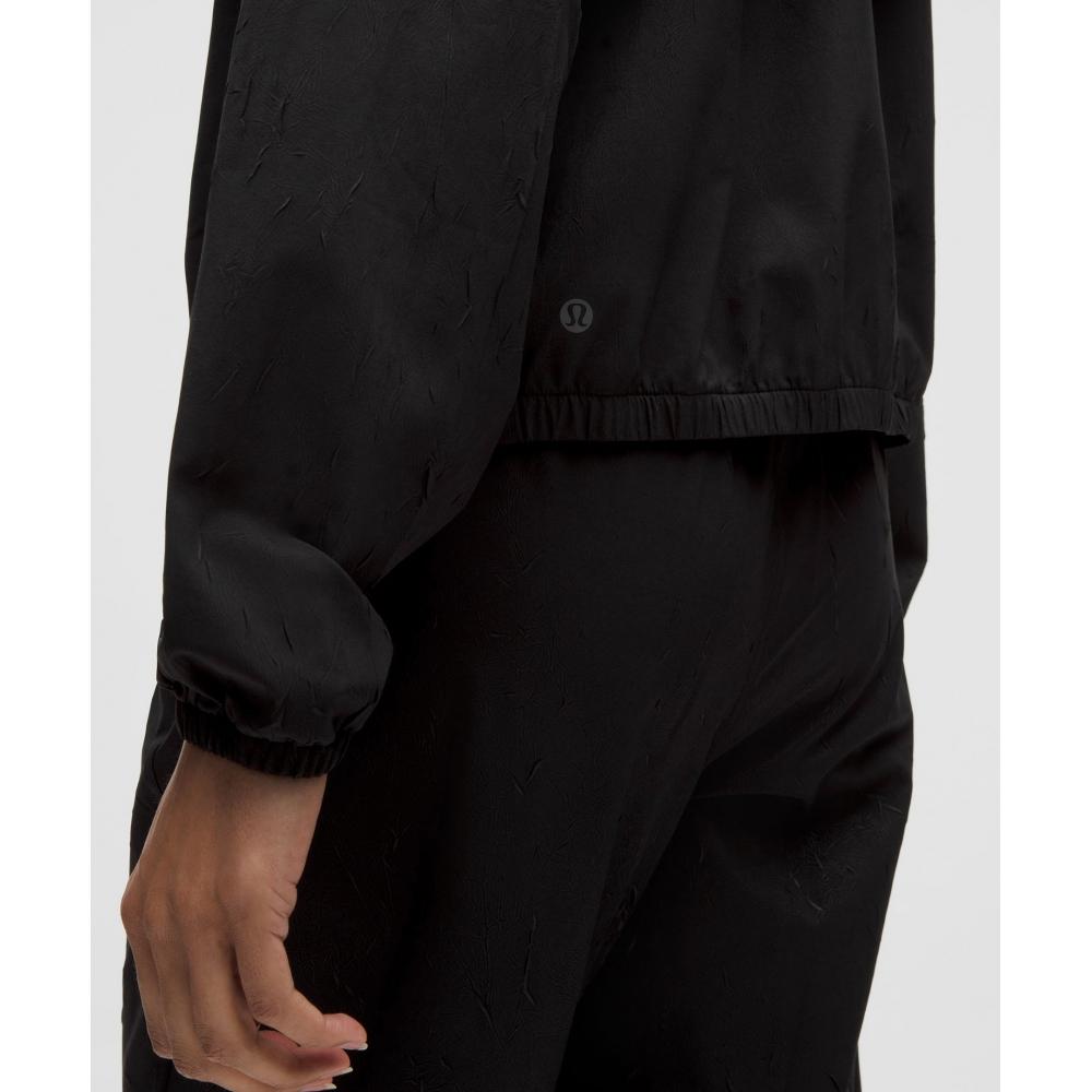 Lululemon Adapted State Vented Jacket  Crinkle Black