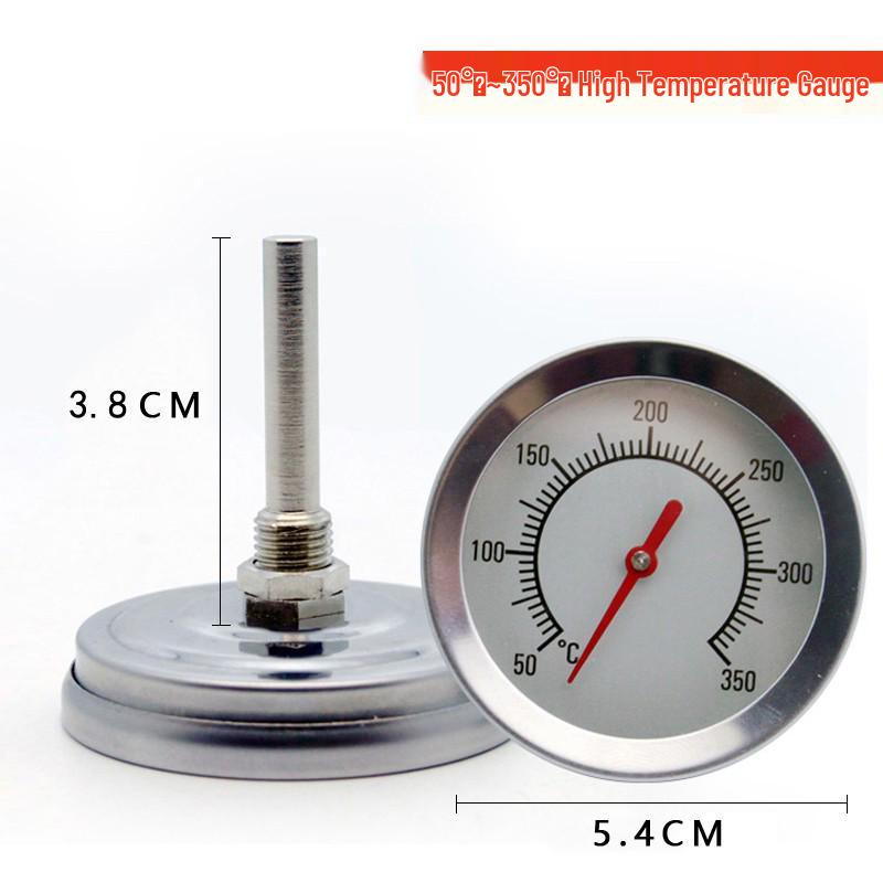 Stainless Steel High-Temp Hanging Oven Thermometer for Barbecue, Roast Duck, Goose