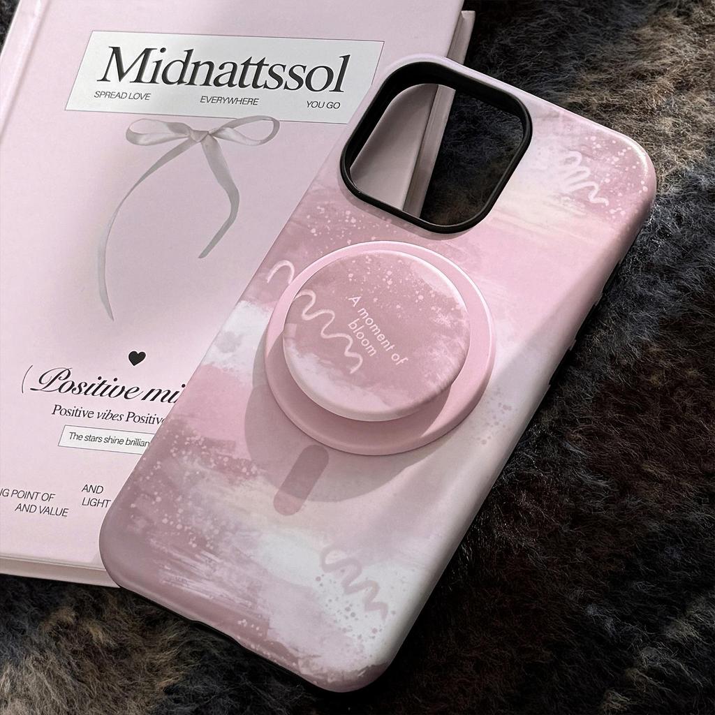 Magnetic Bracket Phone Case Suitable for iPhone 13, iPhone 15, iPhone 16 Pro Max