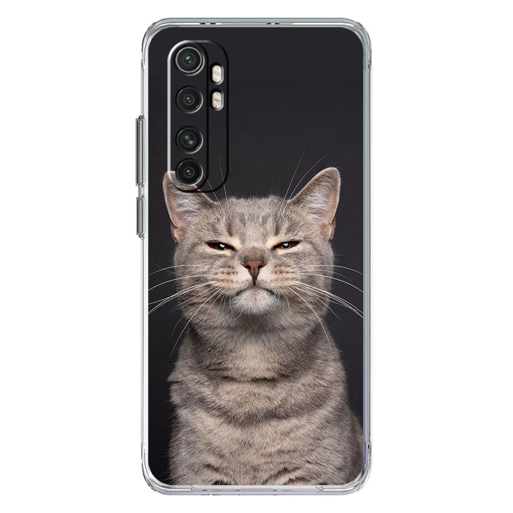 Phone Case For Xiaomi Mi Poco X7 X6 X5 NFC X3 F7 Ultra F6 Pro F3 15 14T 14 13T 11 12 13 Lite Clear TPU Cover Kawaii Love Cat