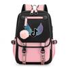 Cute hairball shoulder student bag