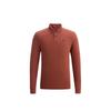 Bianlefen Men's Long-Staple Cotton Long-Sleeve Polo Shirt