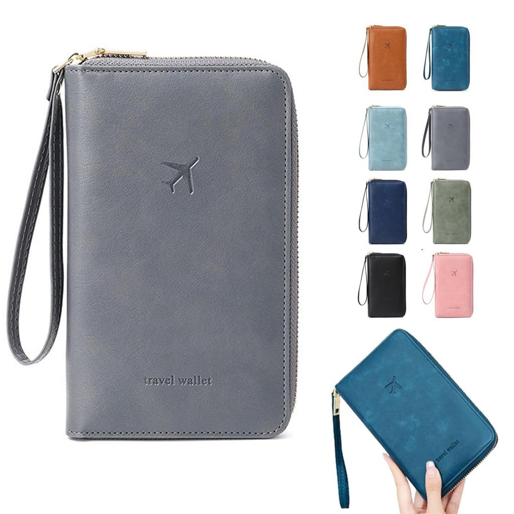 Passport Holder, Multifunctional Passport Wallet, Men's And Women's Travel Wallet, ID Card Storage Bag, Travel Wallet Protective Cover