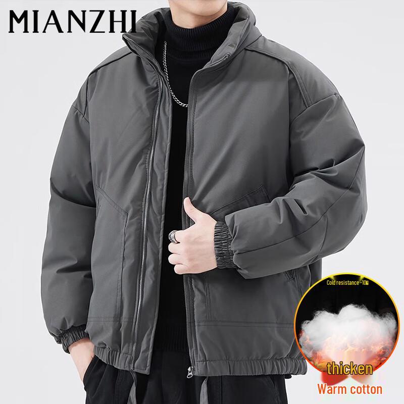 

Men s Trendy Stand-Collar Winter Puffer Jacket 3XL