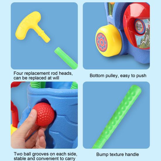 Kids Golf Set with MatIndoor Outdoor Golf Toys for 45359 Years Old