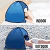 Portable Sun Shelter Outdoor Mini Sunbathing Head Tent Windproof Sand Proof Canopy Headrest Pops Up Beach Sun Shade Tents