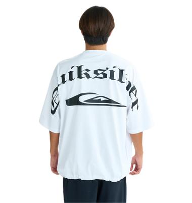 Quiksilver Men's Stretch Tribal Rashguard, White, SS