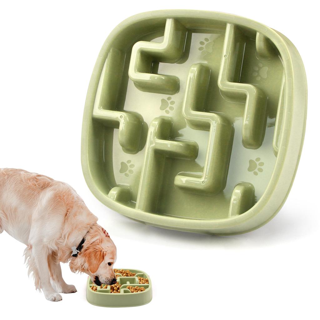 Huisdier Hond Slow Feeder Kom Leuk Anti-Slip Anti-Schrokken Langzamer Eten Voerbakken Eco Hondenkom voor Grote Middelgrote Kleine Honden Puppy