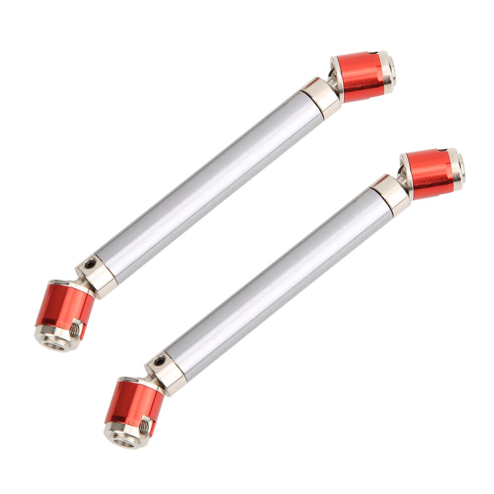 

2Pcs Metal Drive Shaft Accessory Fit for Axial SCX10 D90 1 10 RC Car 110 150mm