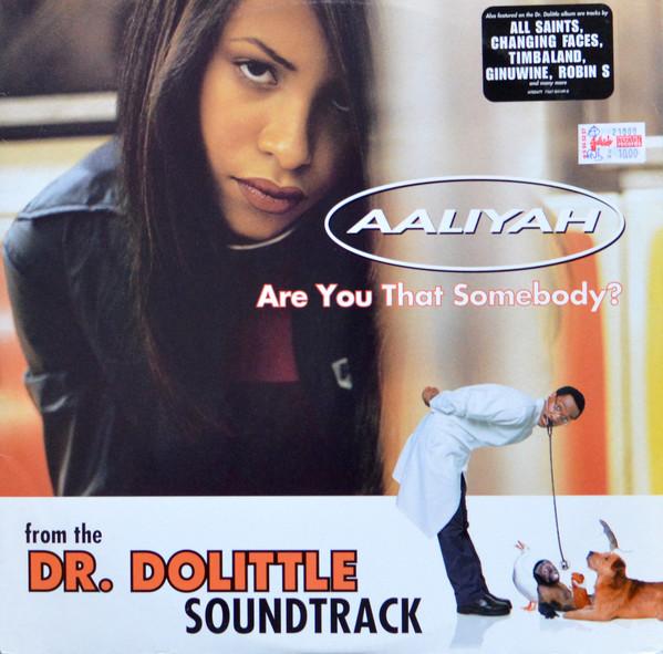 12-дюймовая пластинка AALIYAH Are You That Somebody AT0047T Atlantic 1998 UK Rap HipHopRB Б/у