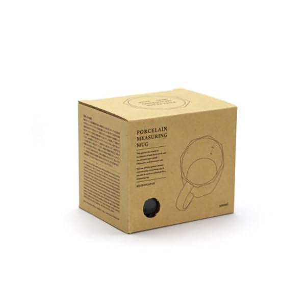 Porcelain Measuring Mug 300ml (Black)