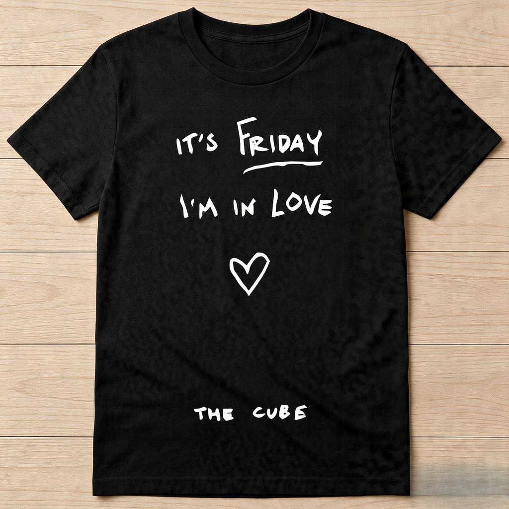 Its Friday Im In Love The Cure Music  Unisex T Shirts Cotton Unisex T Shirt Heavy Cotton T Shirts for Unisex Slim Fit Tshirt