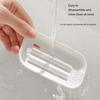 Soap Box Portable with Drainage Tray Compact And Leak-Proof Travel Soap Container for Travel or Outdoor Use