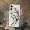 Cute Girl Cat Soft Phone Case for Iphone 17 Pro Max 16 Plus 15 14 13 11 Silicone Back Cover for Iphone 12 Pro Xr Xs X 8 7 Plus