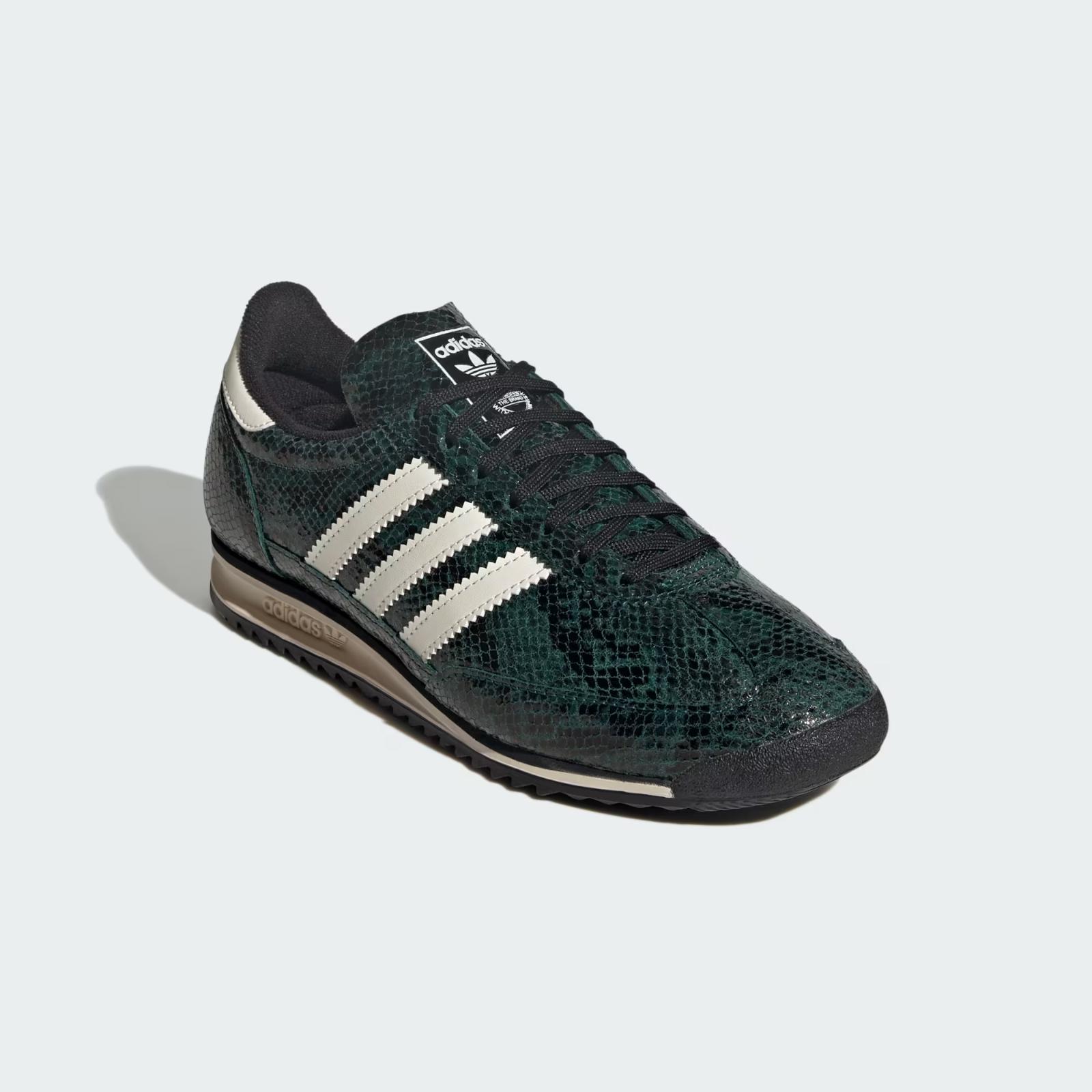 JS3982 adidas Originals SL72 OG Колледжский Зеленый Основной Черный Кремово-Белый (Мужской) 4