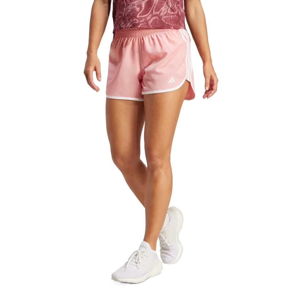 (WMNS) Adidas Marathon 20 Shorts Asia Sizing 'Pink' Women's IV5454
