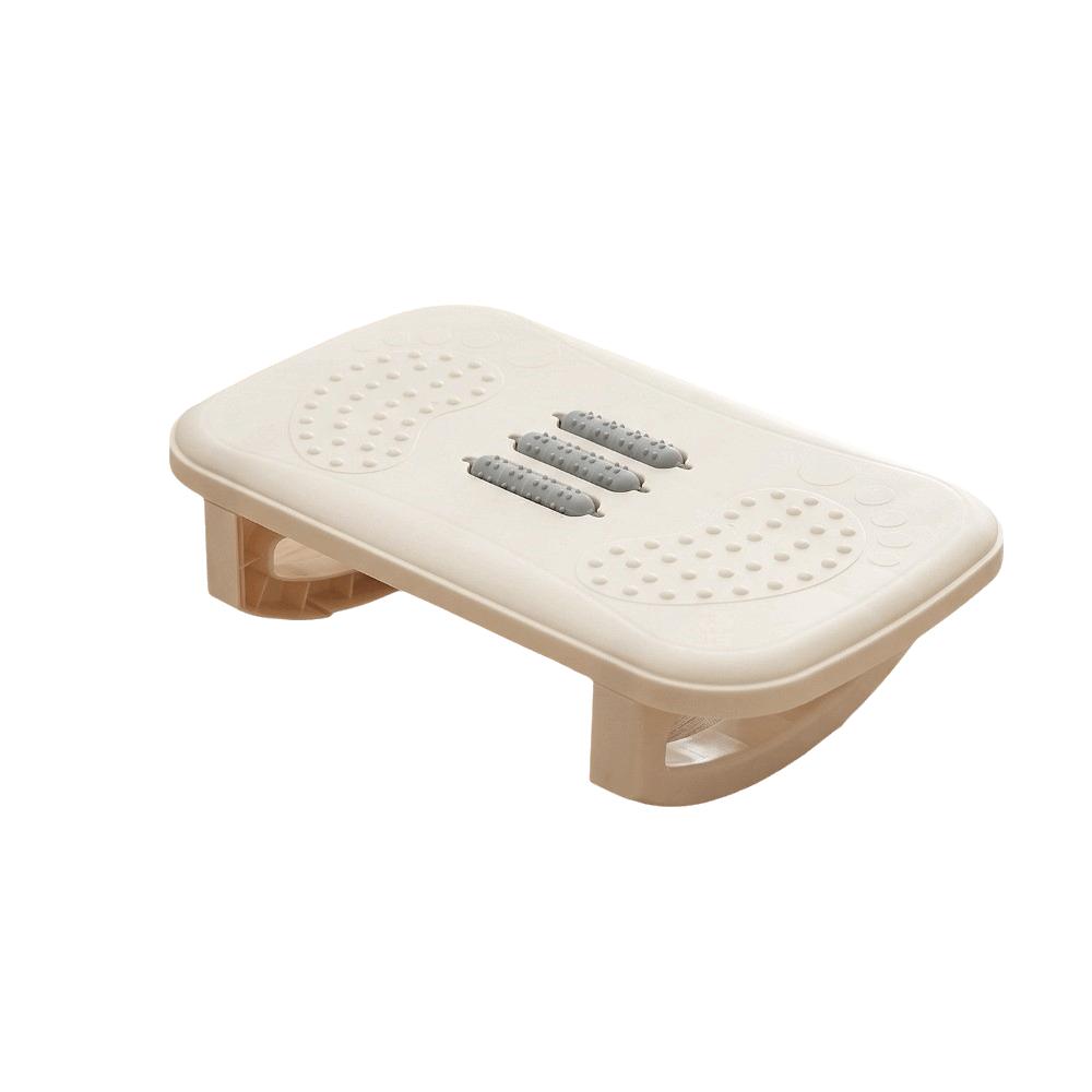 Massage Rollers Under Desk Footrest Non-Slip Base Foot Stool New Leg Rest  Home Office