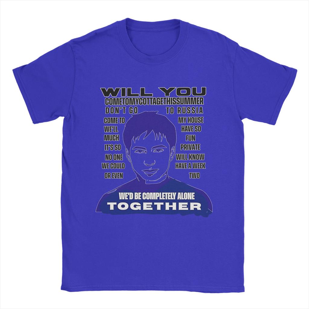 Shane Hollander Will You Come To My Cottage This Summer TShirt TShirts for Unisex Heated Rivalry Leisure Pure Cotton Tees