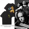 KORN Cohen Short Sleeve Men and Women with The Same Severed Head Puppet  High Street Vintage All Round Neck Band Half-sleeve Top