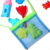 Children Small Outdoor Beach Mesh Bag Sand Away Kids Portable Beach Toys Clothes Bags Toy Storage Organiser Ultralight Bag