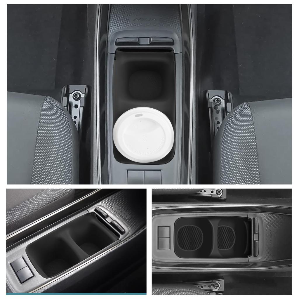 ruiya Toyota Aqua 2nd Generation Exclusive Console Drink Holder Console Tray Cup Holder New Aqua Drink Holder Cover Aqua Car Accessories Storage Parts