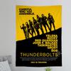 TThunderbolts 2025 Film Anime Wandteppich Wandbehang Dekoration Haushalt Wandbehang Heimdekoration