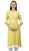 Bimba Women Rayon Tunic 3 4 Sleeve Chic Kurti Kurta Indian Ethnic Dress