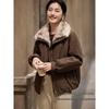 Women's Faux Fur Trimmed Padded Parka Jacket