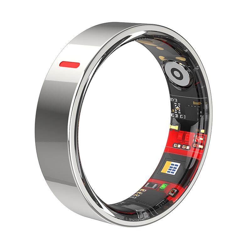 Smart ring monitors heart rate, blood oxygen, blood pressure, blood sugar, sleep, HRV health, step counting,  dad's gift, Valentine's Day gift