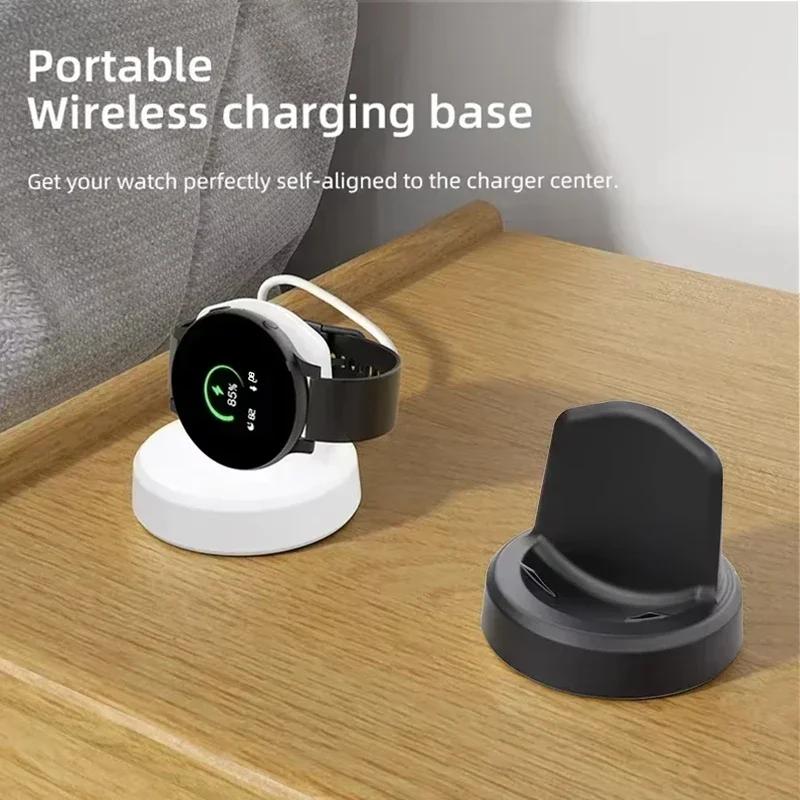 Chargeur Sans Fil Magnétique pour Montre Câble USB Portable Station de Charge Rapide Pour Samsung Galaxy Watch 8 7 6 5pro 5 4 3 Active 2