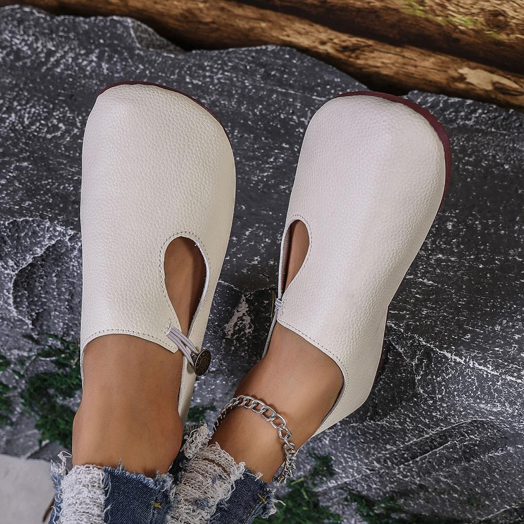 Fashion Summer Pointed Toe Slip-on Flats Shoes for Women Fashion Women Designer Shoes Soft Sole Shallow Mouth Loafers Shoes for Women
