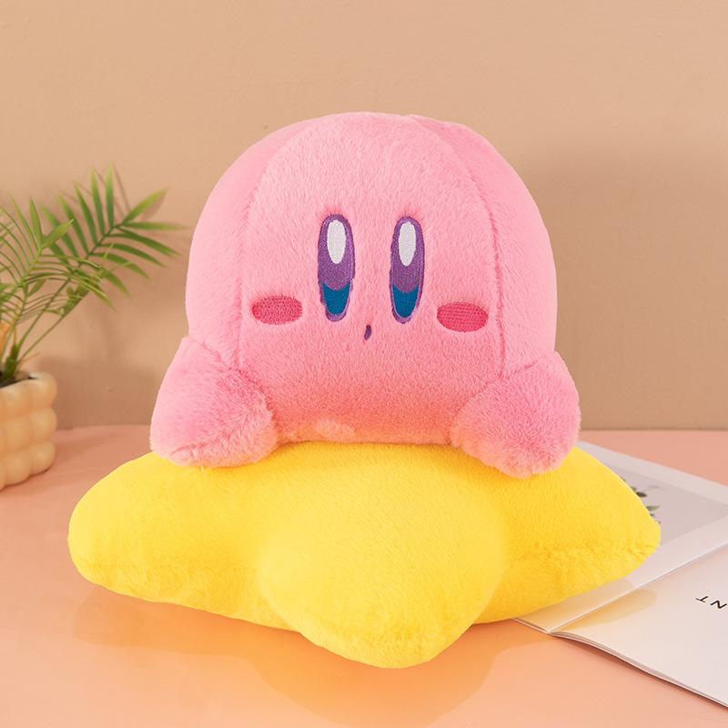 Kawaii Kirby Plush Toy 30/60 CM Kirby Stuffed Doll With Star Pillow Cute Soft Sleeping Companion For Birthday Xmas Gift
