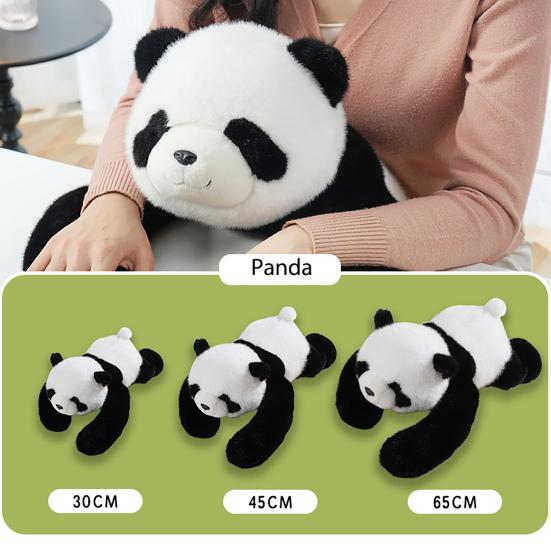 30/45/60CM Weighted Plush Animal Toy Stuffed Panda Dinosaur Sloth Koala Plushie Anxiety Relief Sleep Aid Soft Huggable Pillow