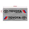 2Pcs Car Body Decoration Stickers Door Personalized Sporty Stickers for Toyota Trd C-hr Prado Rav4 Yaris Hilux Prius Avensis Corolla