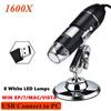 1600/1000/500X Digital Microscope for Soldering USB Electronic Microscope for Mobile Phone Repair LED Magnifier Camera LiftStand