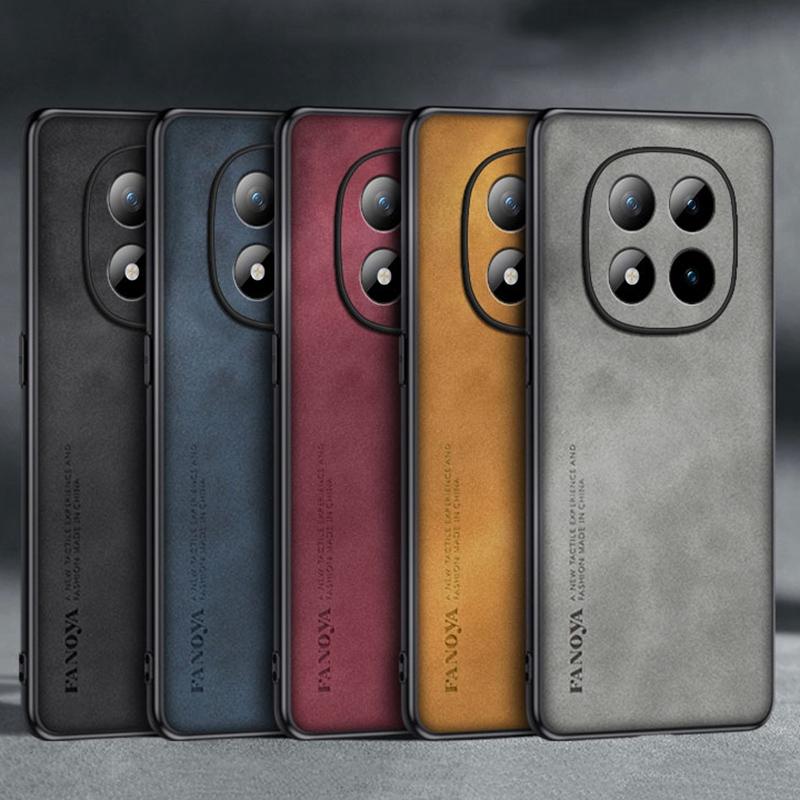 For Xiaomi Redmi Note 15 Pro Plus 5G Case Luxury PU Leather Phone Case For Redmi Note 15 Pro+ Back Cover Silicone Protection