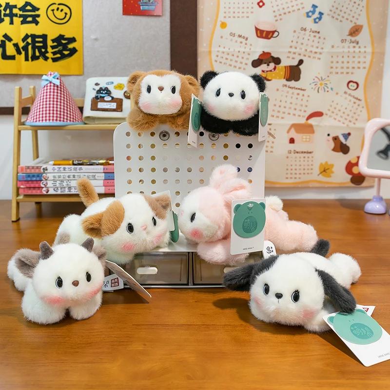 Panda Palm Treasure Cute Rabbit Pet Plush Toy Doll Soft Stuffed Animal Sleeping Pillow Cushion Christmas Gifts for Kids