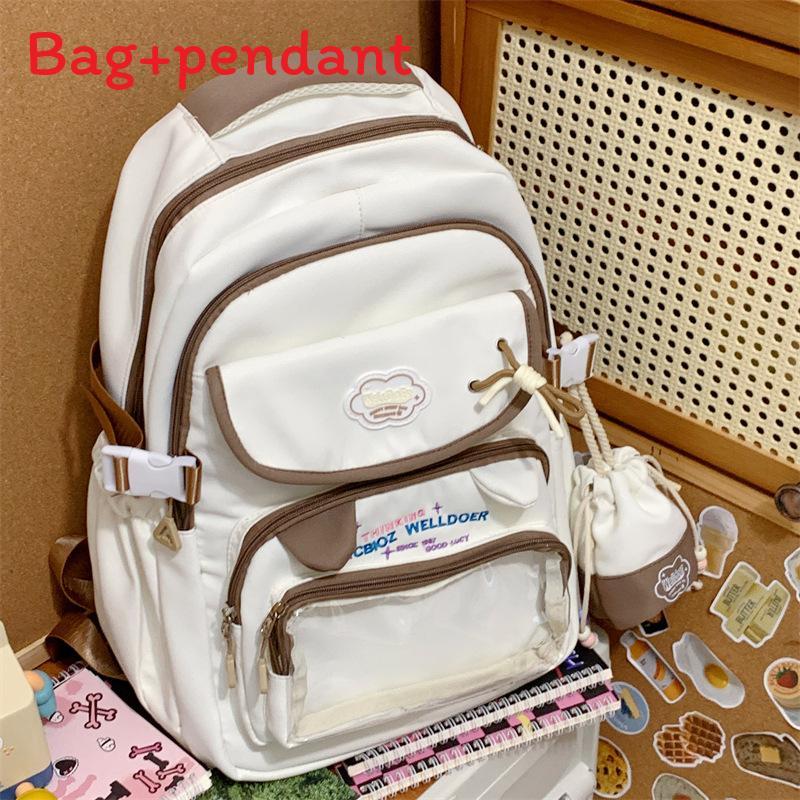 College Style Youth Backpack With Padded Laptop Sleeve And Water Resistant Material
