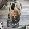 Cute Grizzly Bear Cover For Xiaomi 15 14 13 Ultra 11T 12T 13T 14T Pro POCO X7 Pro X3 X5 X6 M6 F5 F6 Pro Case