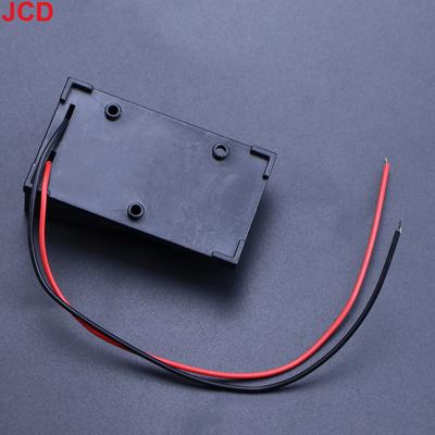JCD 1pcs 9V Battery Holder Battery Box With Cover And ON/OFF Switch With Cable And DC Head 9V DIY Battery Storage Case
