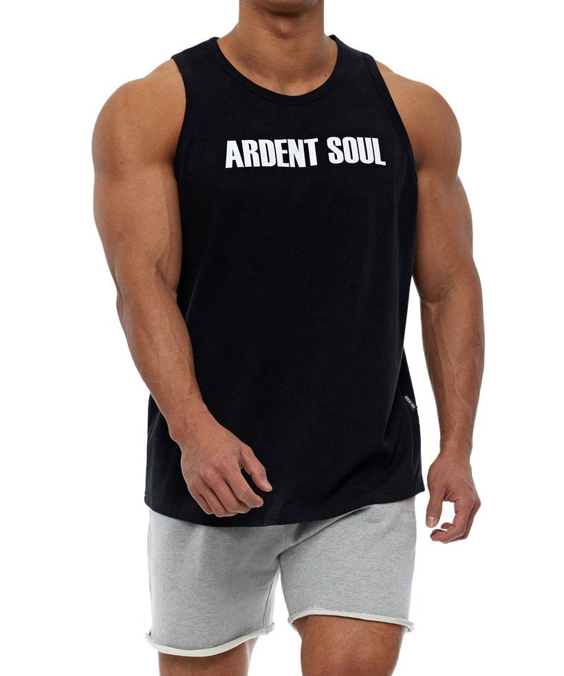 Adent Soul Basic Logo Sleeveless Top 3 Colors Black/L