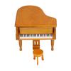 Klavierförmige Spieluhr Holz Simulationsklavier Spieluhr Ornament für Weihnachten Geburtstag