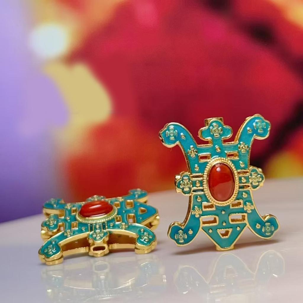 1Pc, Natural Red Agate Green Fluorite Pendant, Boho Handmade Turtle Charms for Jewelry Making DIY Necklace Accessories, Unisex Fun Gifts 19×22mm