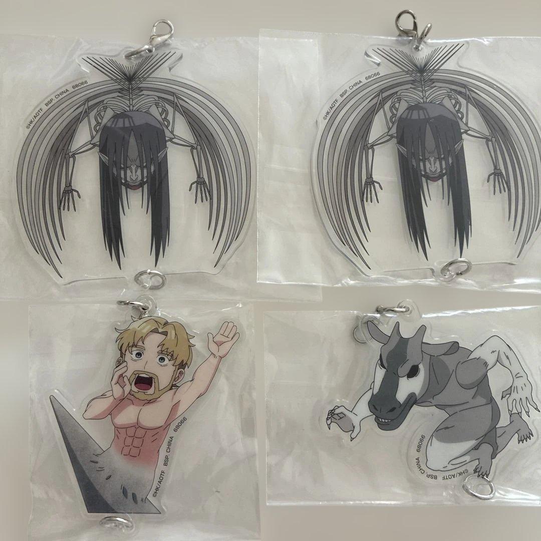 Ichiban Kuji Shingeki no Kyojin F Prize Connecting Acrylic Charm