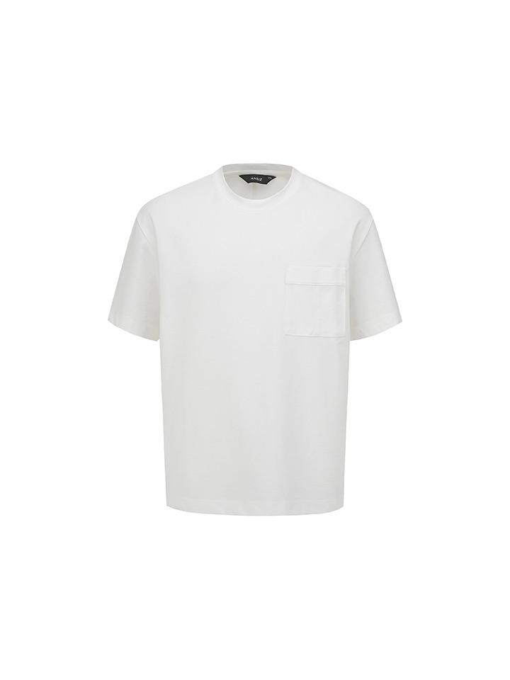 And Z Men'S) Round Pocket Short Sleeve T-Shirt_Blf2Tr1001