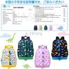 VASCHY Kids' Backpack, Lightweight Backpack for Boys, Elementary School, Kindergarten, and Preschool, A4 Size, Perfect for School Trips and Daycare, C