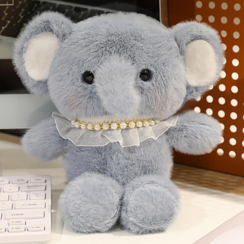 Plush Running Bear Toys Ultra Soft Short Hair Children Room Decor Gifting Doll