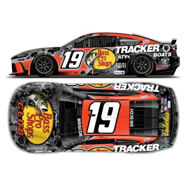 Kyosho Lionel Racing Scale BASS PRO SHOPS 2025 Toyota Camry XSE Chase Briscoe Finished Model 1/64 #19 (LR322331)
